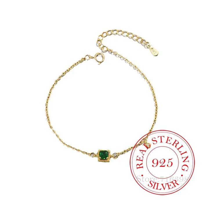 Bracelet en argent 925 serti de zirconium blanc et cristal pour femmes romantique et élégant à offrir pour occasions spéciales