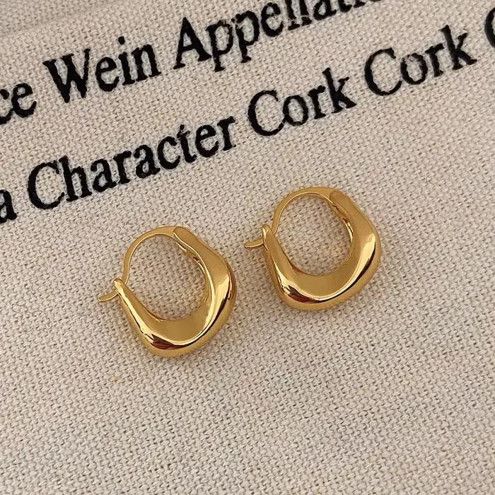Boucles d'oreilles en argent Sterling 925 pour femmes, cercles ronds polyvalents, à la mode, pour pr