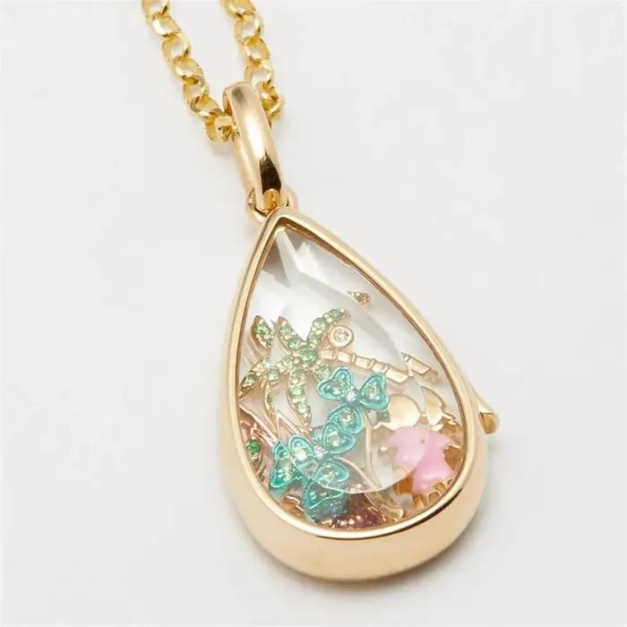 Collier pendentif ouvert pour femmes et filles