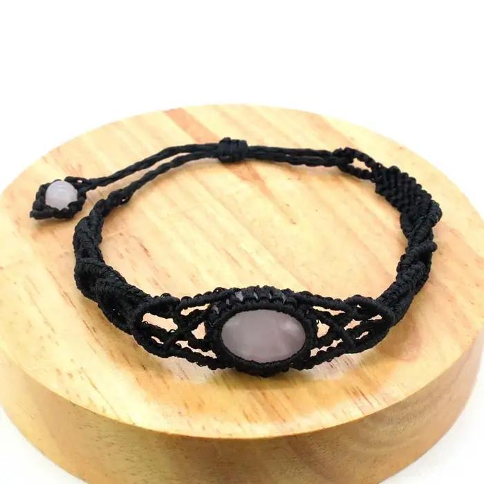 Bracelets en macramé tressés à la main pour filles