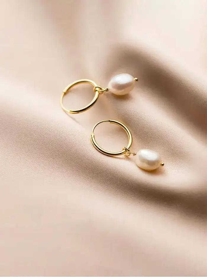 Boucles d'oreilles en argent Sterling 925