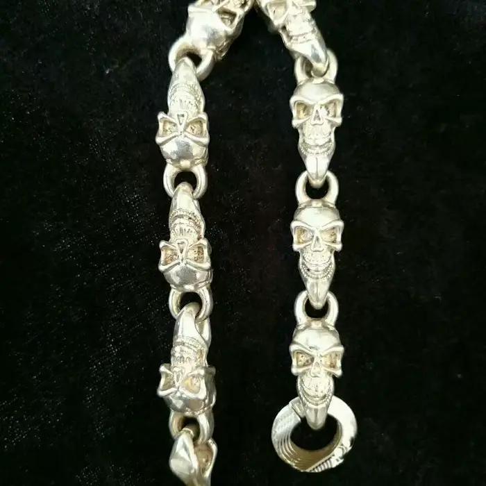 Bracelet Mode tibétain argent classique pour hommes et femmes protection et style pour occasions spéciales