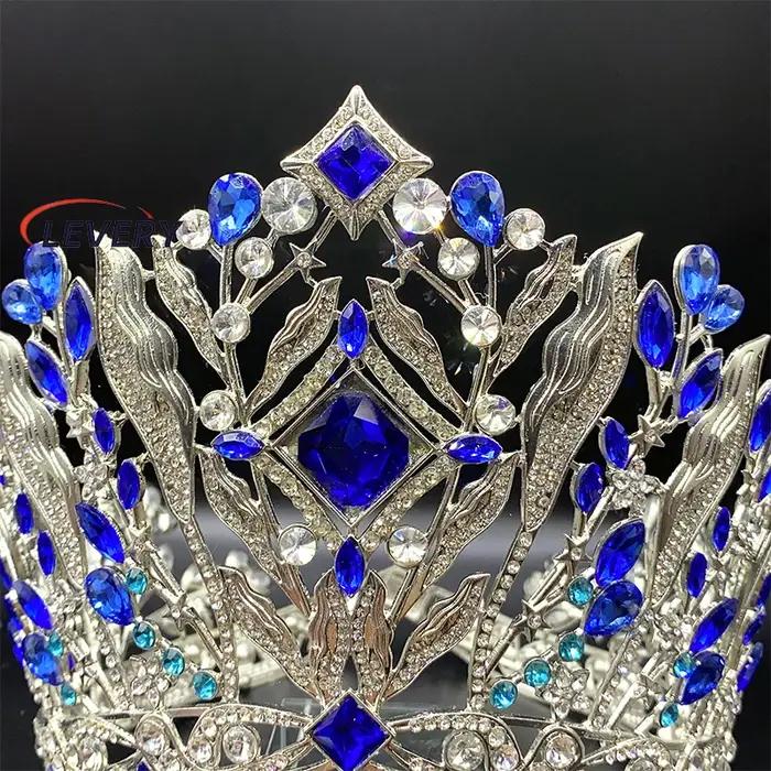 Couronne de mariage reine royale pour femmes élégante accessoire cheveux brillance strass verre occassions spéciales