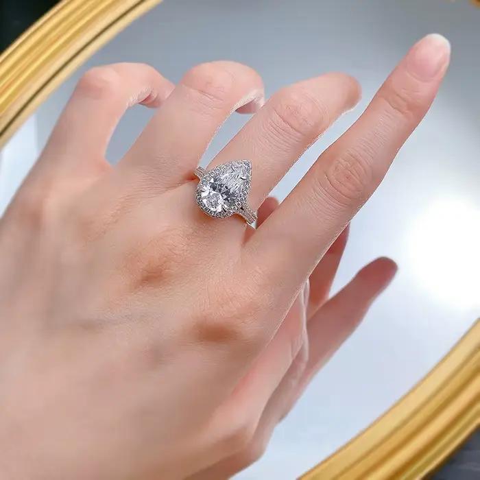 Wong Rain – bague Vintage en argent Sterling 925