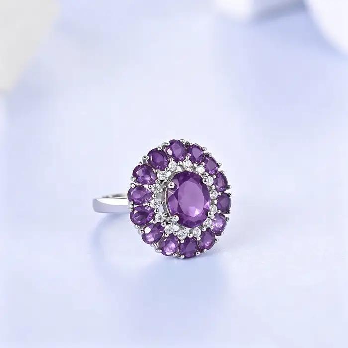 Bague élégante en argent sterling 925 pour femmes