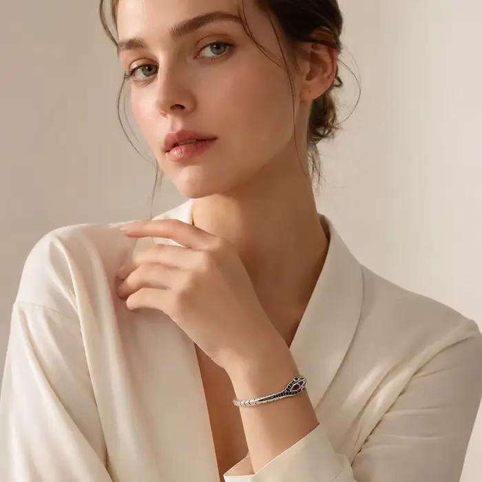 Bracelets serpent Style européen