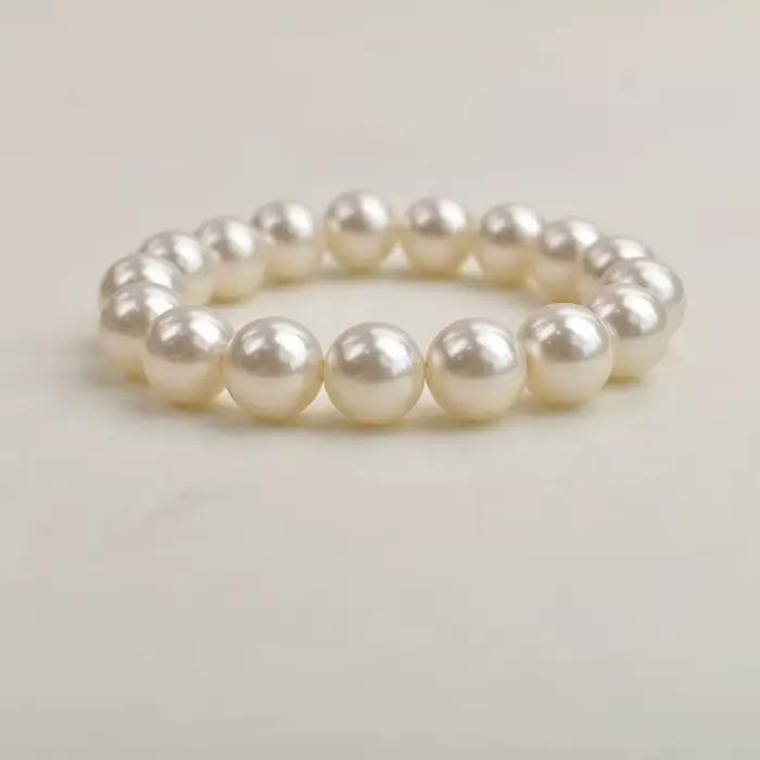 Bracelets de perles en gros, tempérament élastique pour femmes, Niche, haut de gamme, luxe léger, bi