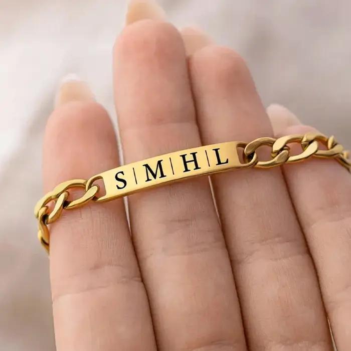 Bracelet avec nom personnalisé
