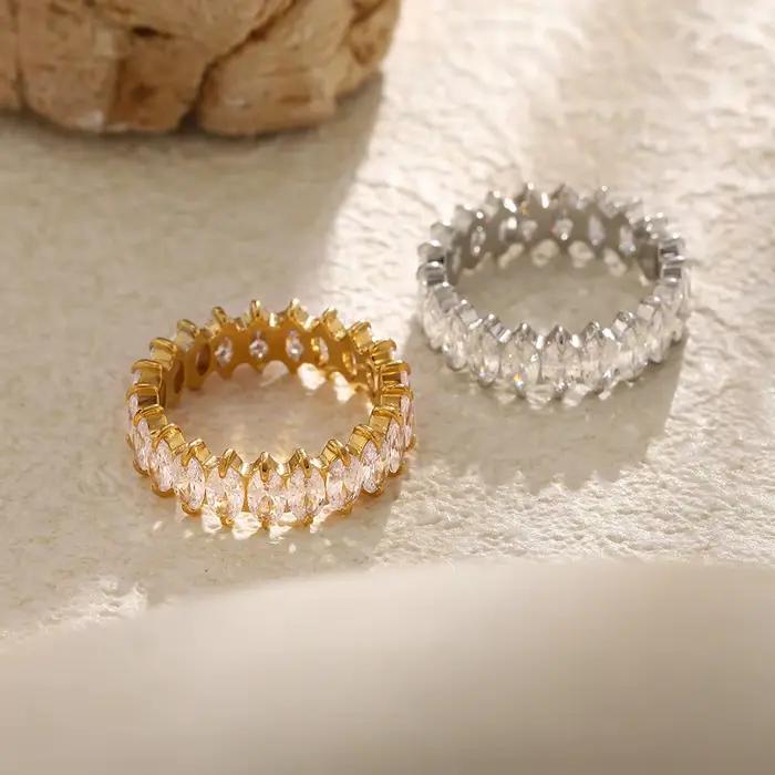 E.B.belle – bagues en Zircon pour femmes