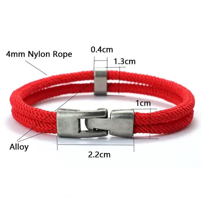 Bracelet Vintage Macramé pour Homme Style Vendange Accessoire de Mode Occasion Spéciale Cadeau Pour Lui