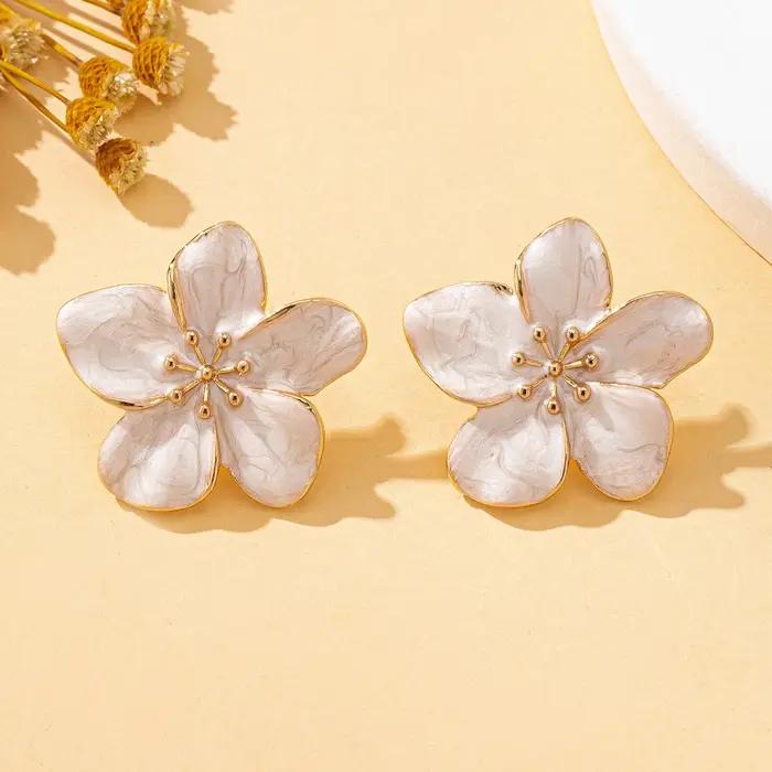 Une paire de boucles d'oreilles à clous pour femmes