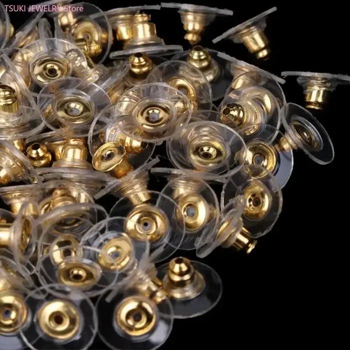 62KE 100 pièces boucle d'oreille hypoallergénique