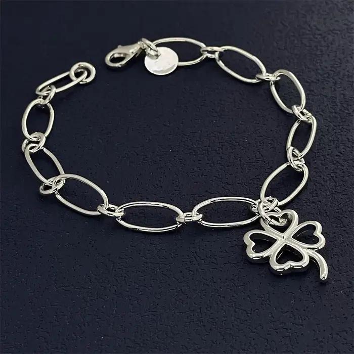 Nouveaux bracelets de luxe en argent sterling 925