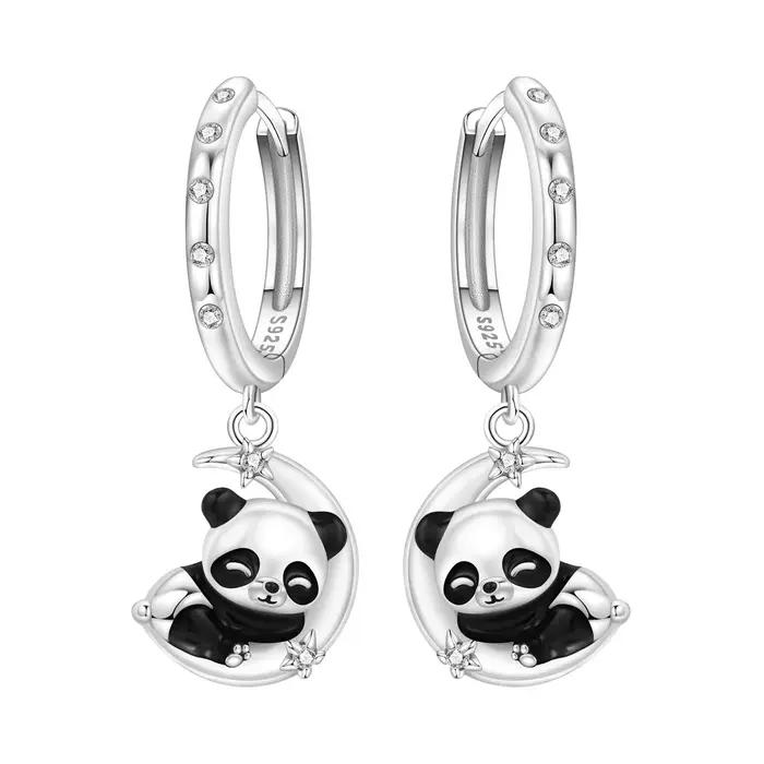 MISEFF – boucles d'oreilles en argent Sterling S925