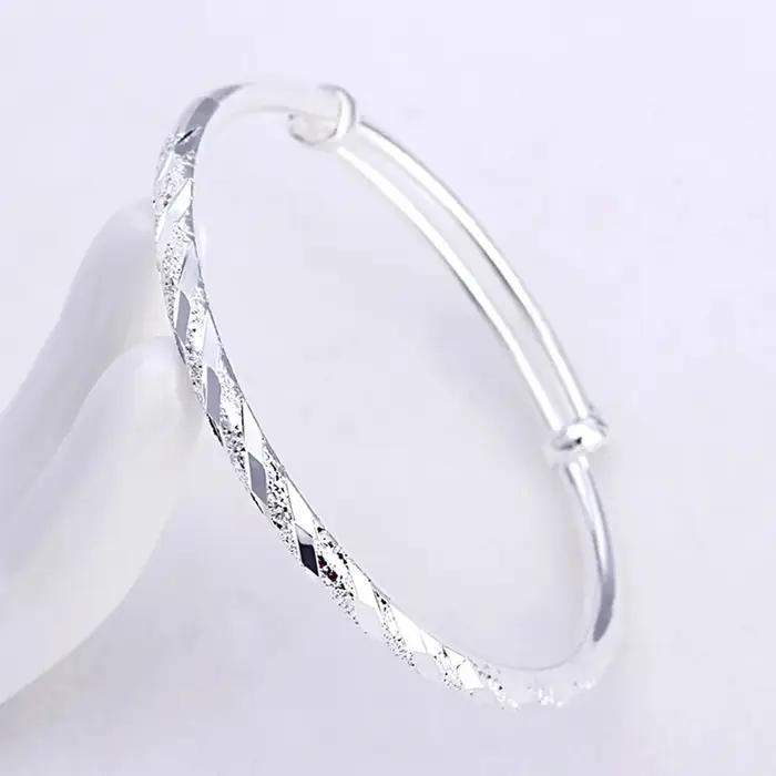 Bracelet en argent sterling 925 pour femmes et hommes