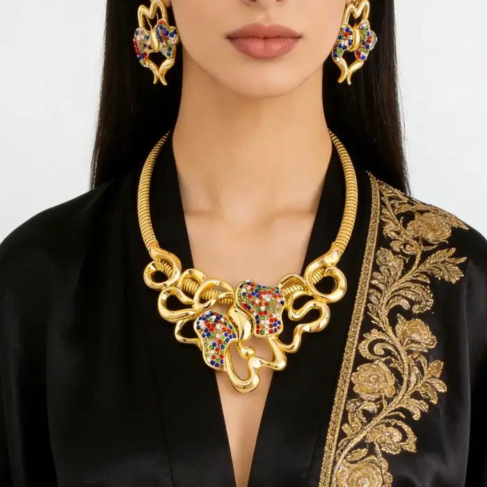 Ensemble de bijoux brésiliens de haute qualité