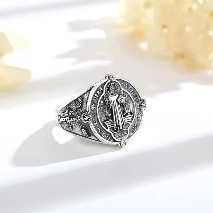 Eudora 925 bague en argent Sterling Saint benoît