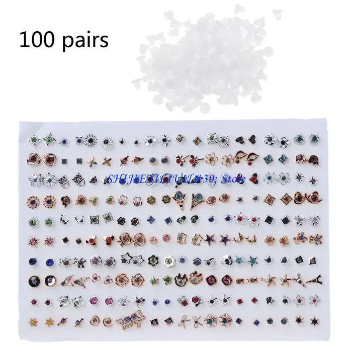 Boucles d'oreilles noël hypoallergéniques E21F