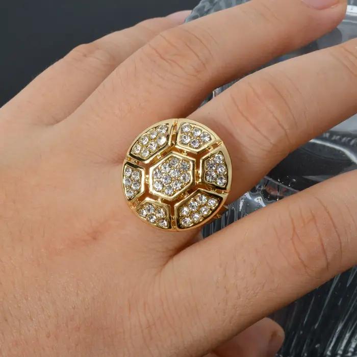Ensemble de bijoux de mariage plaqué or pour patients oste nommée pour femmes