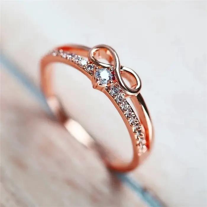 Bague Huitan Fantaisie Infini pour Femme – Design Moderne et Tendance