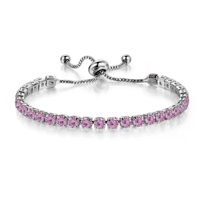 Bracelets de tennis réglables pour hommes et femmes