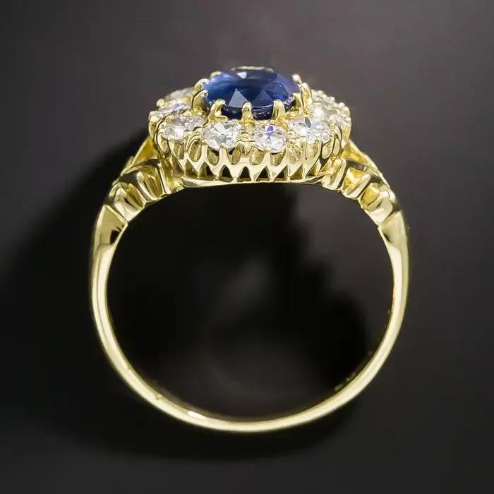 Bague de luxe en pierre précieuse aigue-marine pour femmes, vintage, cadeau d'anniversaire et de fiançailles, bijou en argent, design unique et élégant, occasions spéciales