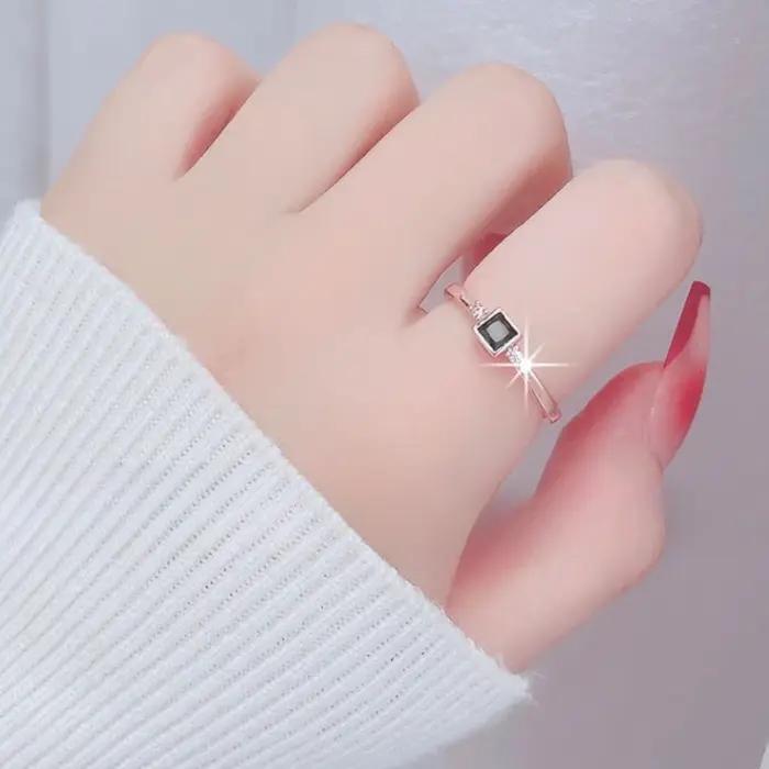 Bague ouverte ajustable en argent sterling S925
