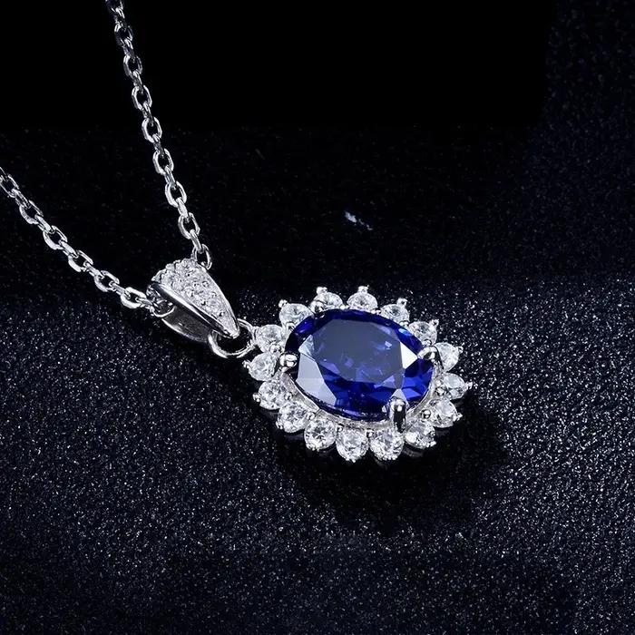 Collier en argent 925 scintillant pour femme et homme