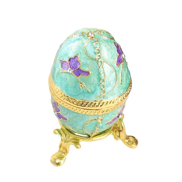 Boîte à bijoux émaillée