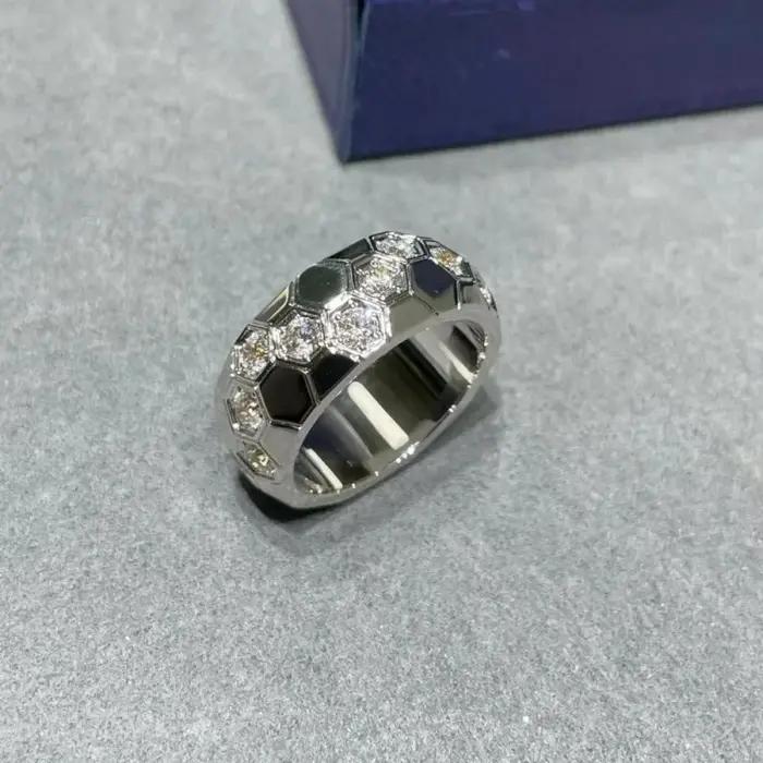 Bague de luxe rétro pour femme