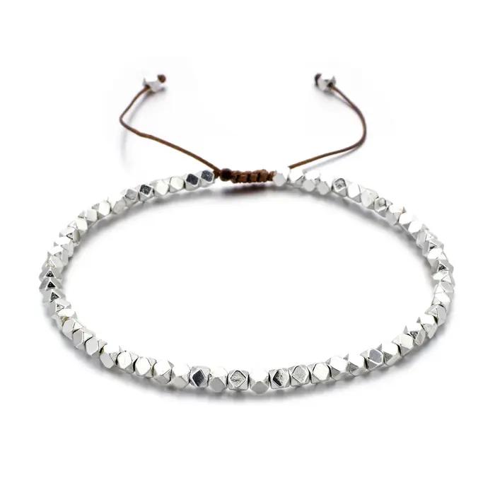 ZMZY Bracelets de perles tissés à la main bohême graine mince Bracelets et Bracelets femmes plage bi