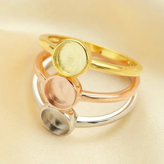 Bague en résine 6MM ronde pour la conservation du lait maternel