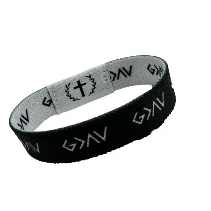 Bracelet Bible en coton avec motif animal de compagnie pour homme et femme, élégant bracelet religieux NFC pour occasions spéciales