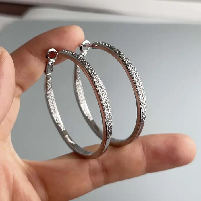 Boucles d'oreilles en argent sterling 925 pour femmes