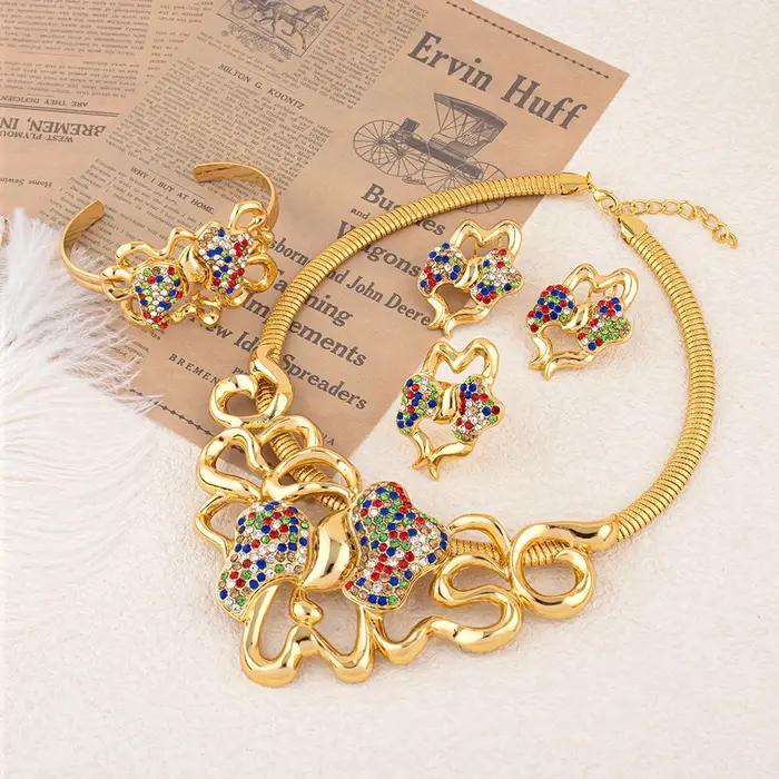 Ensemble de bijoux brésiliens de haute qualité