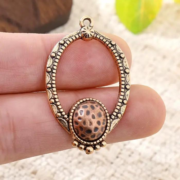 Pendentifs ethniques bohèmes vendange vintage DIY pour femmes occasions spéciales charms alliage de zinc