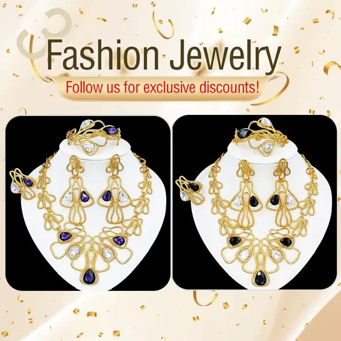 GZJPEI – ensemble de bijoux élégants pour femmes