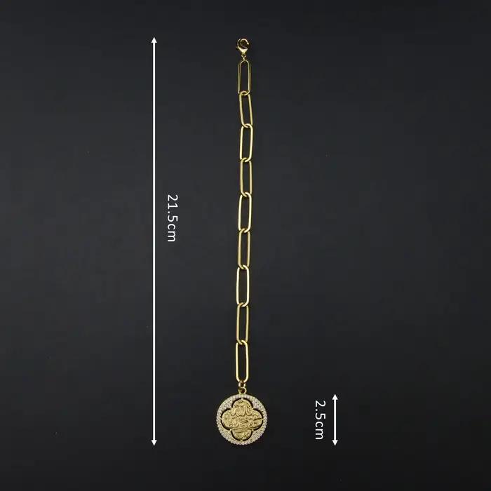 Ensemble de colliers en Zircon plaqué or 18 carats