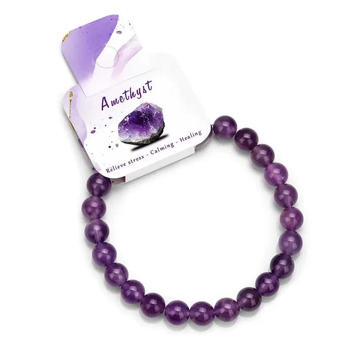 Bracelets originaux en perles de pierre naturelle pour femmes et hommes