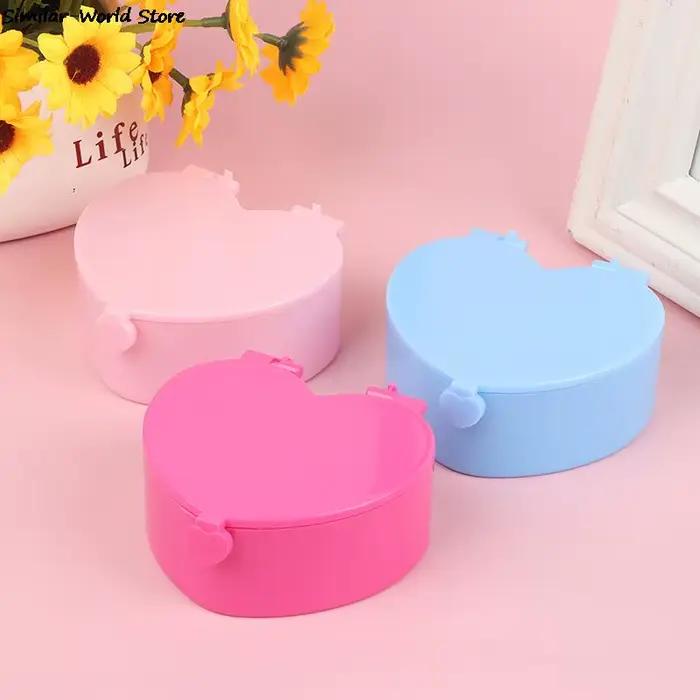 Boîte à Bijoux en Forme de Cœur Rose pour Fille