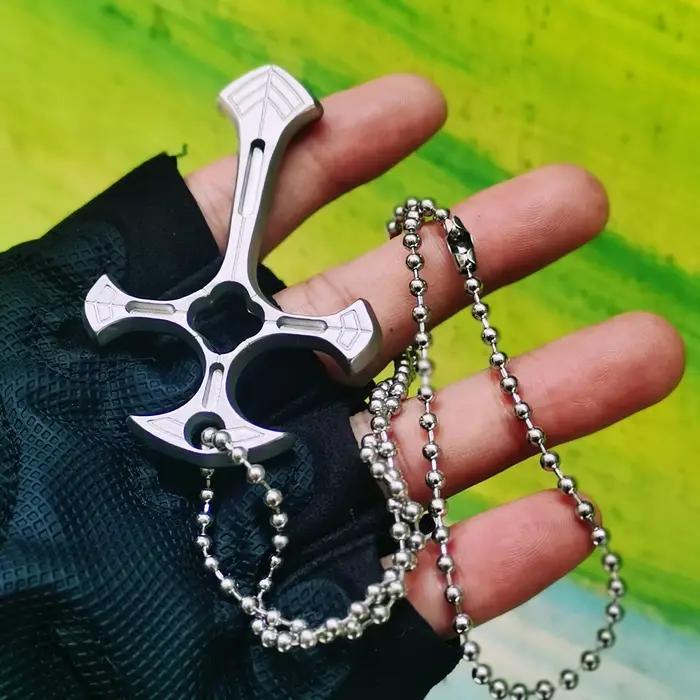 JOPmotEDC-Collier croix pour hommes