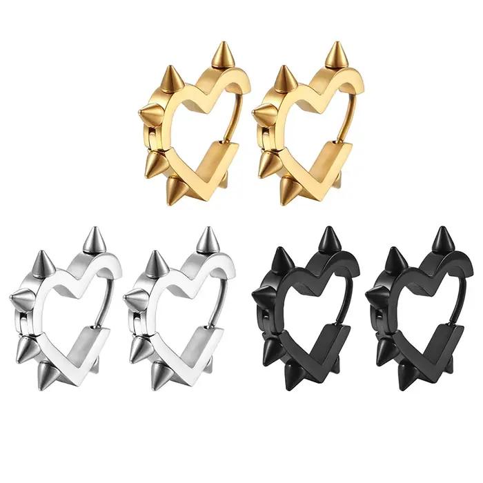 Boucles d'oreilles créatives Hip-Hop pour femmes
