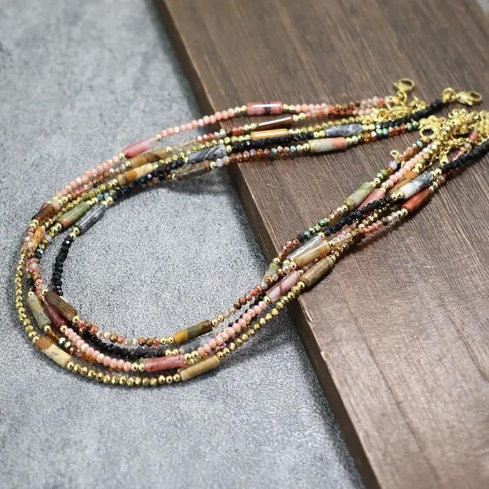 Collier de Perles Bohémien pour Femme