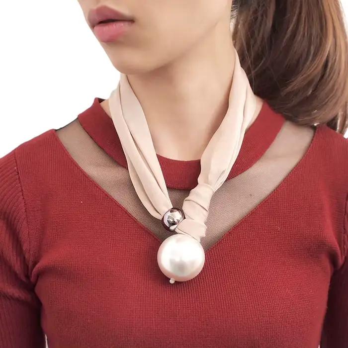 MANILAI-Colliers avec pendentif en perles pour femmes, bijou avec ULoptique ajustable, nouvelle coll