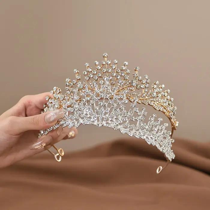Diadèmes en cristal de style coréen pour jeunes femmes