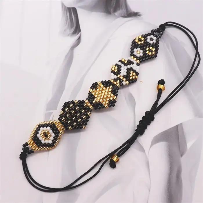 ALIYA Miyuki Bracelet pour femmes Design de mode étoiles Bracelets bijoux tissés à la main exquis Pulseras