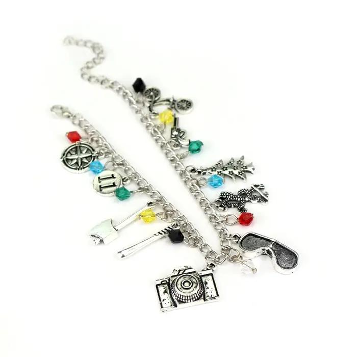 Bracelets Anime Stranger pendentifs émail fait main bracelets dessin animé accessoires bijoux femme cosplay occasions spéciales