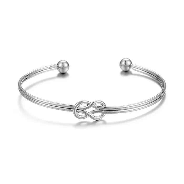 Nouveau Bracelet à ongles en diamant incolore personnalisé polyvalent avec Design de sens avancé, bi