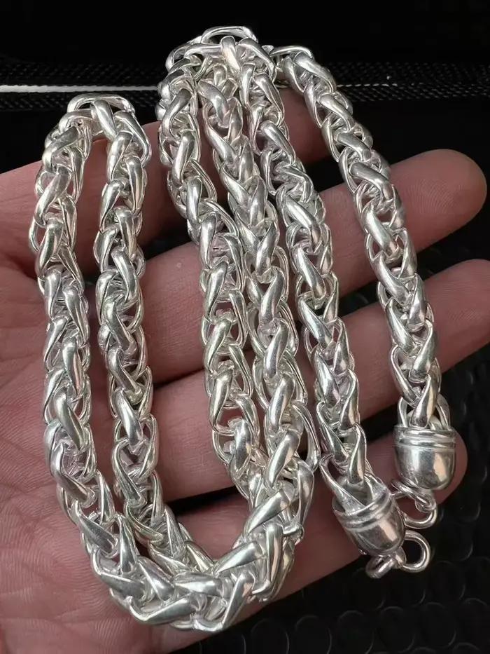 Collier en argent tibétain 925
