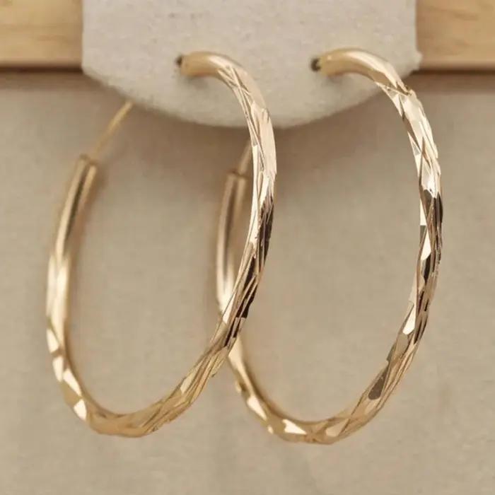 Huitan – boucles d'oreilles classiques simples pour femmes